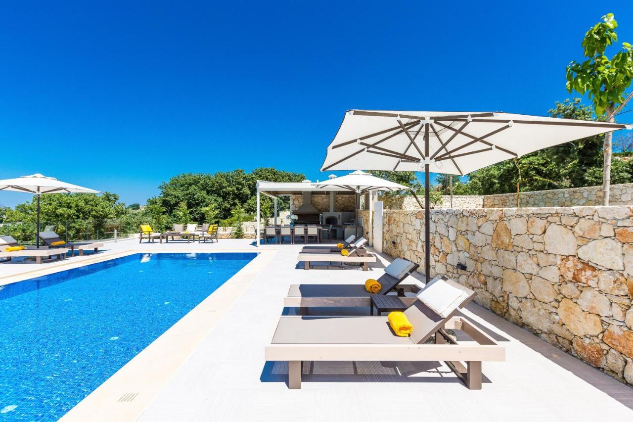 Luxury Cretan Villas With Private Pools Gállos Eksteriør billede