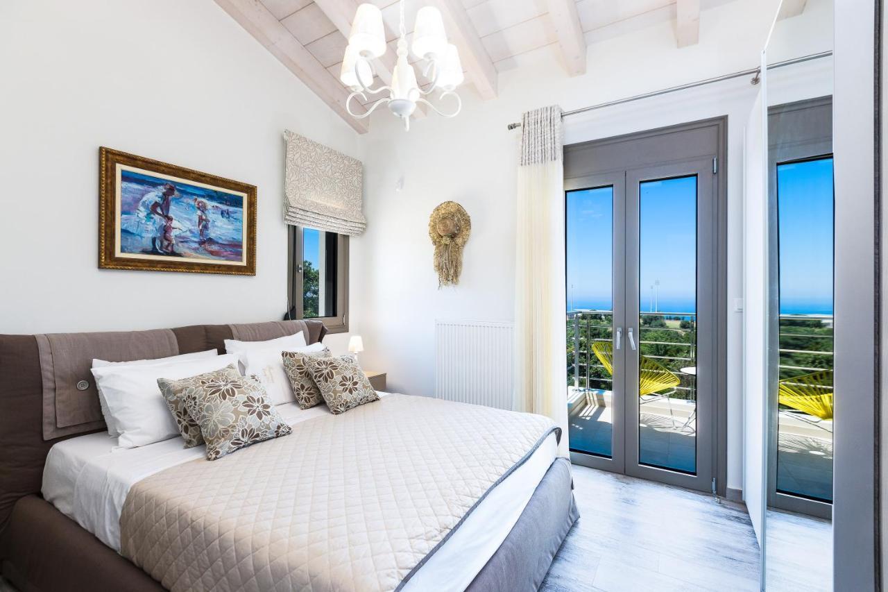 Luxury Cretan Villas With Private Pools Gállos Eksteriør billede