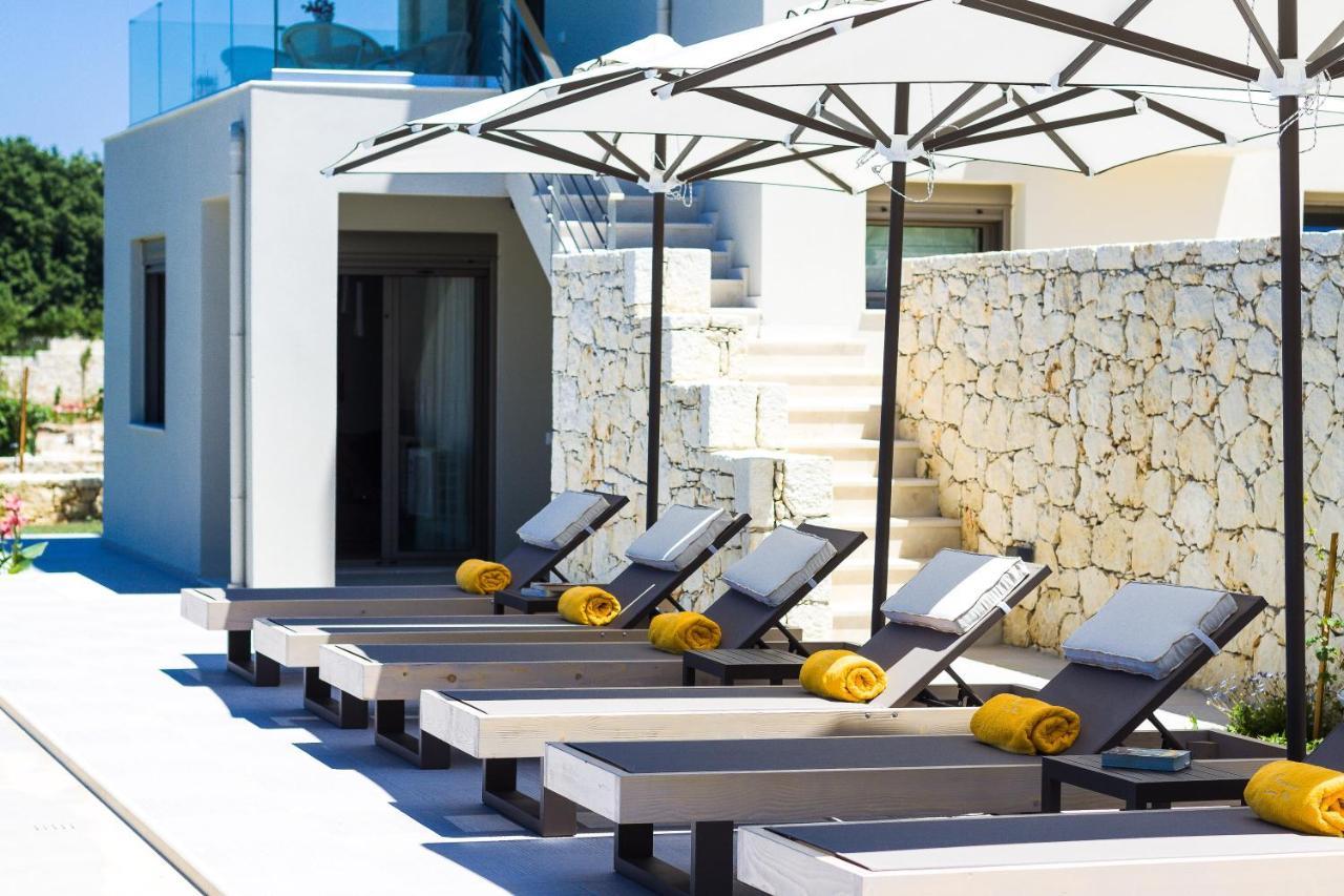 Luxury Cretan Villas With Private Pools Gállos Eksteriør billede