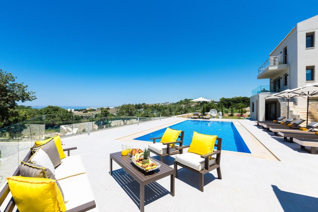 Luxury Cretan Villas With Private Pools Gállos Eksteriør billede