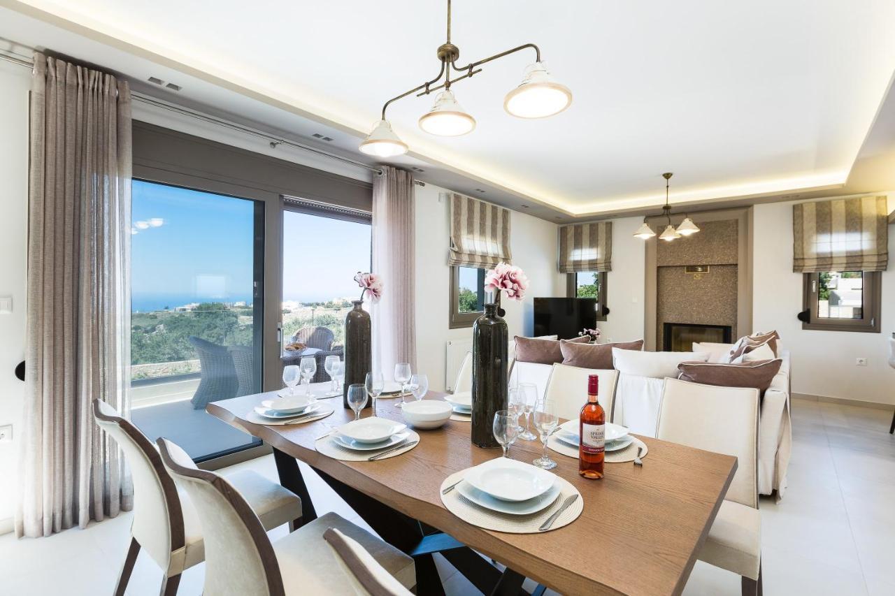 Luxury Cretan Villas With Private Pools Gállos Eksteriør billede