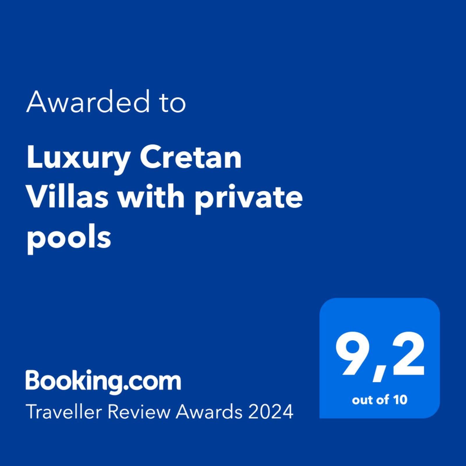 Luxury Cretan Villas With Private Pools Gállos Eksteriør billede